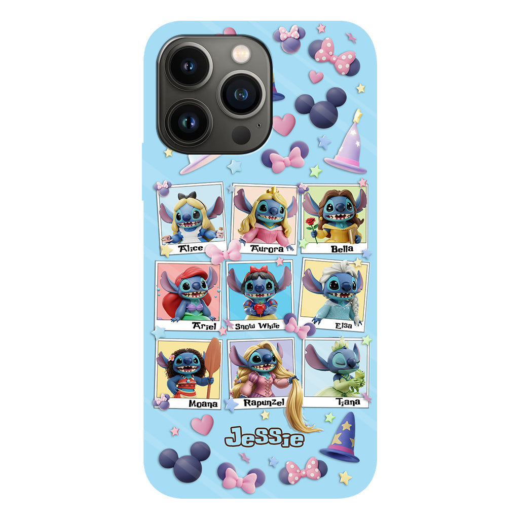Blue Ohana Princess - Personalized Ohana Full Print Phone Case