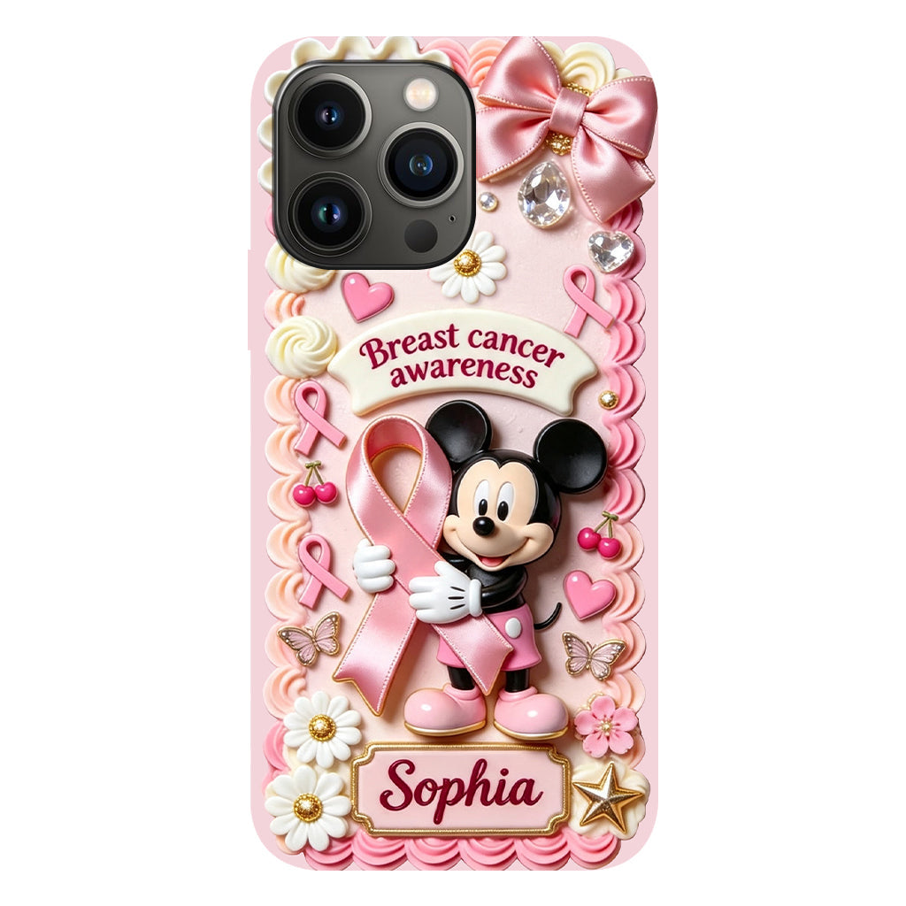 Breast Cancer Awareness - Personalized Breast Cancer Awareness Full Print Phone Case