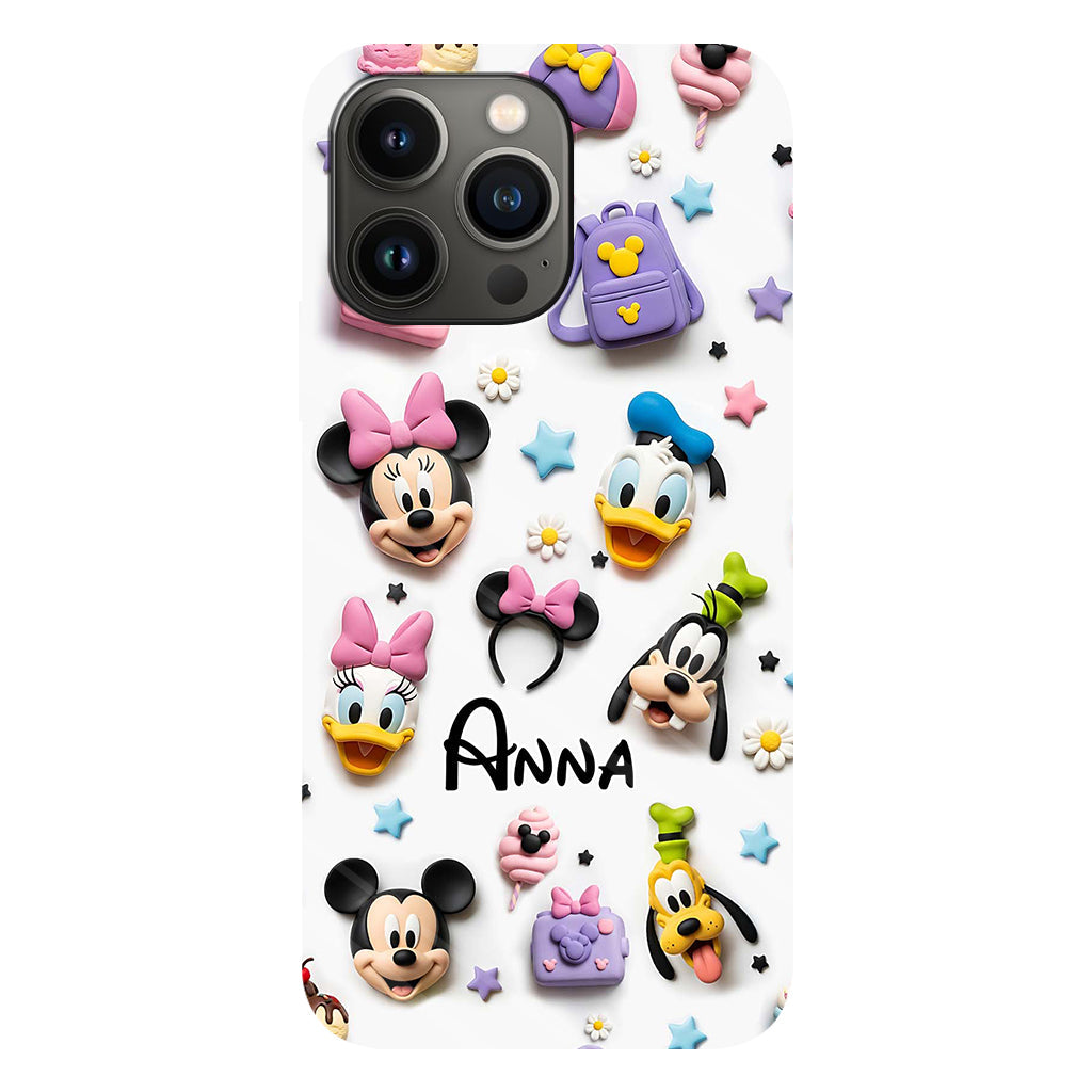 Magical World - Personalized Mouse Full Print Phone Case