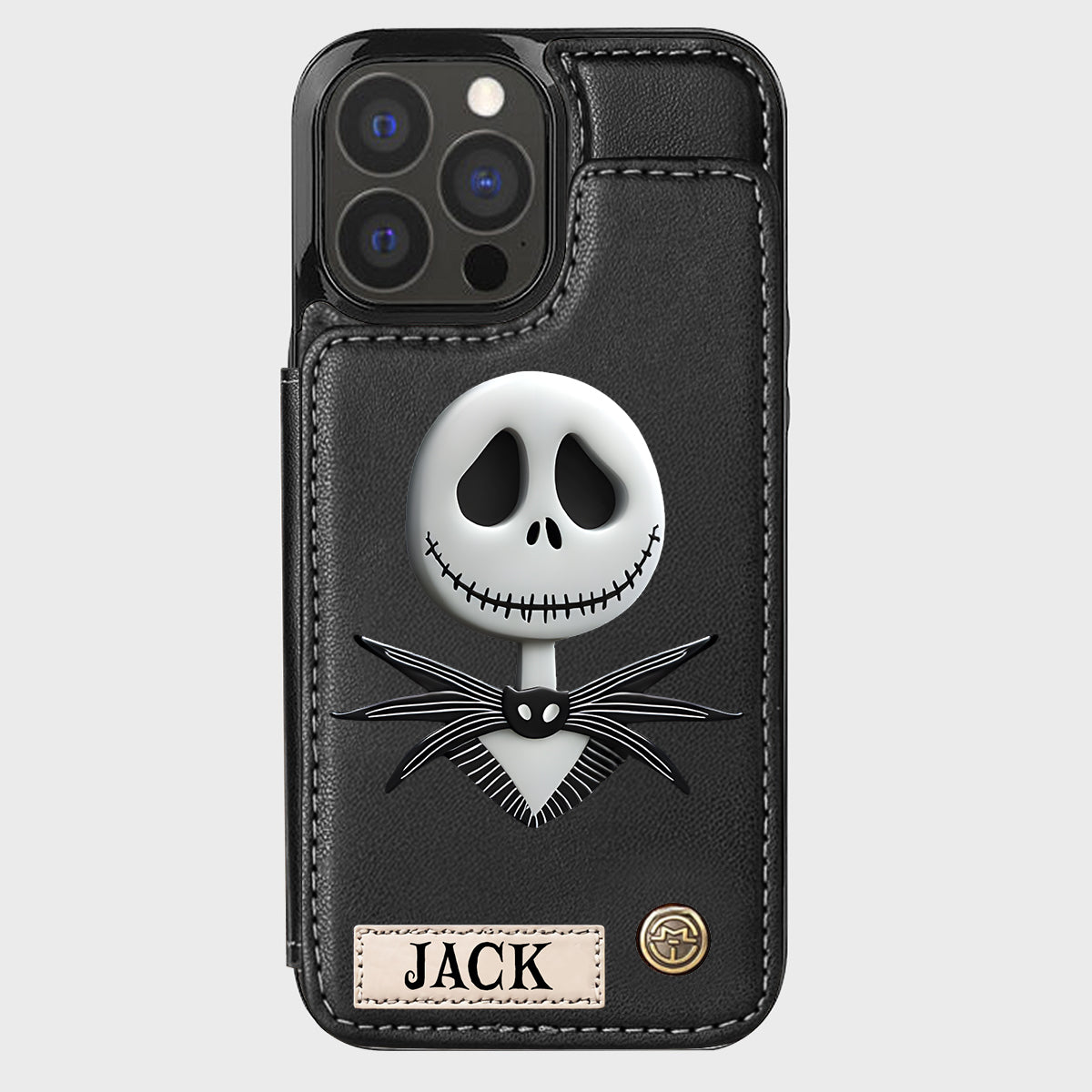 Nighttime Fantasy Duo Custom Name - Personalized Nightmare Wallet Phone Case