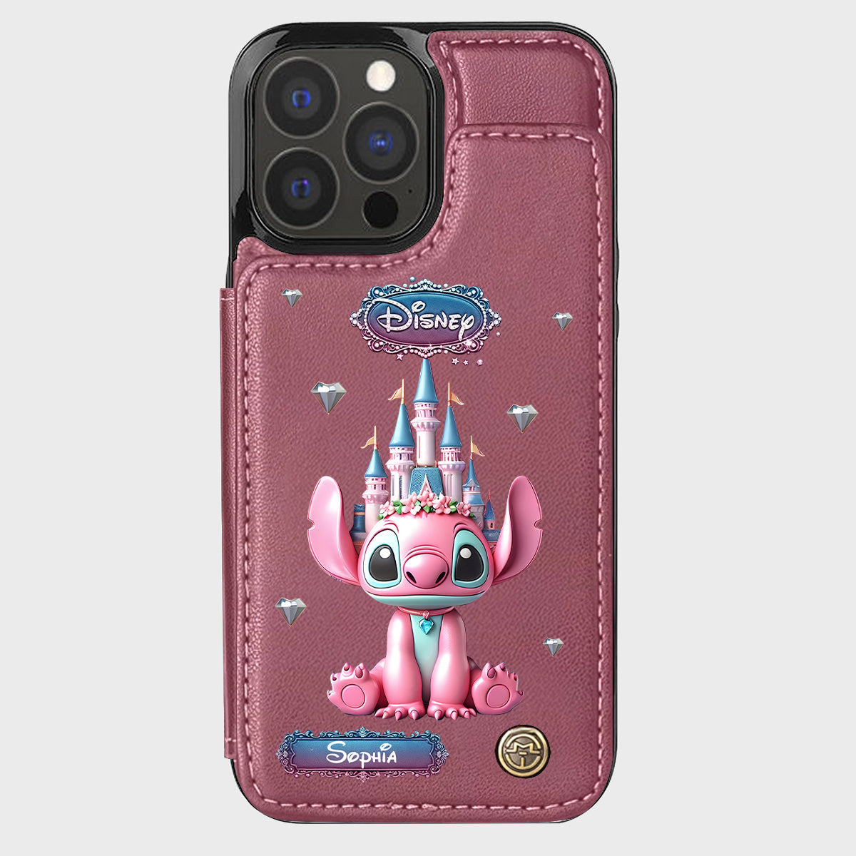 Blue Ohana - Personalized Ohana Wallet Phone Case