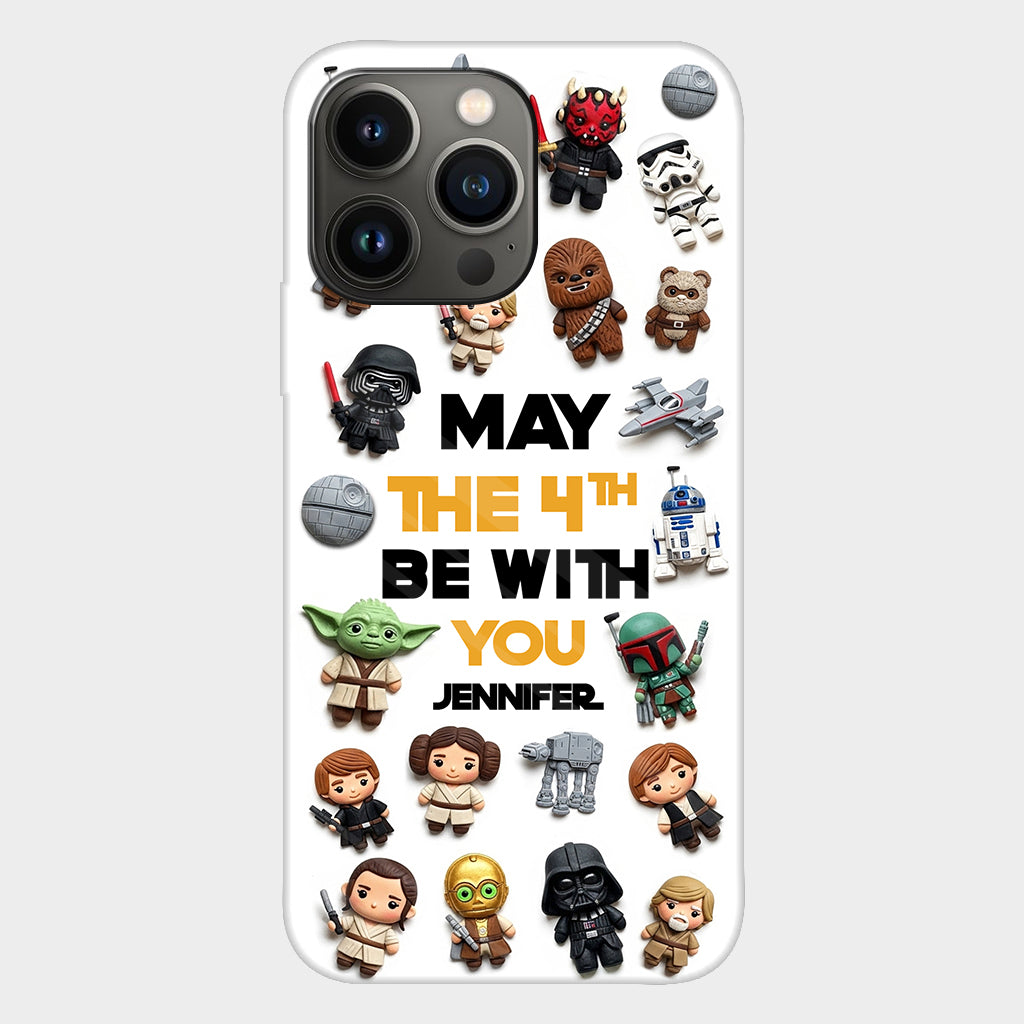 May The 4th Be With You - Personalized The Force Full Print Phone Case