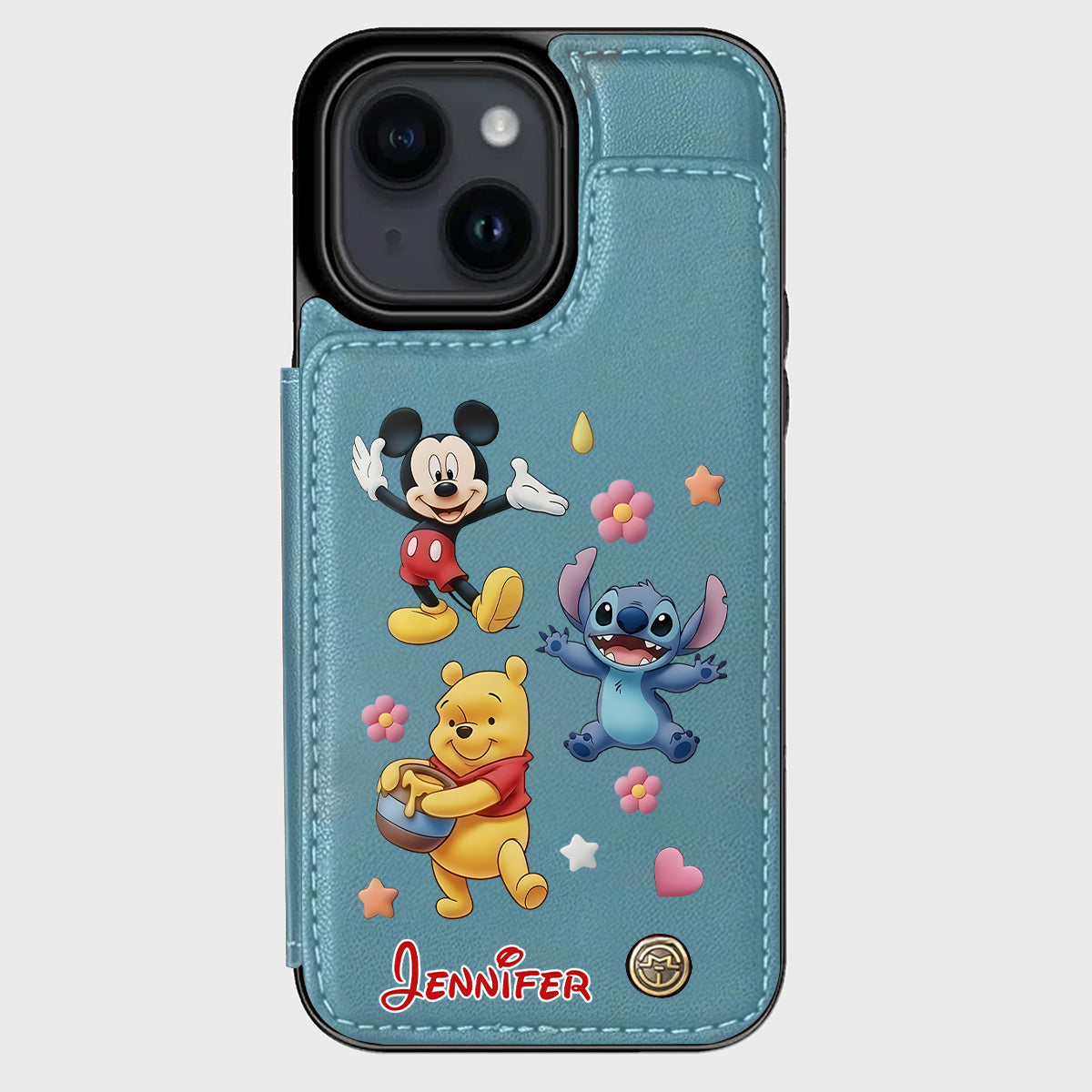 Friends - Personalized Mouse Wallet Phone Case