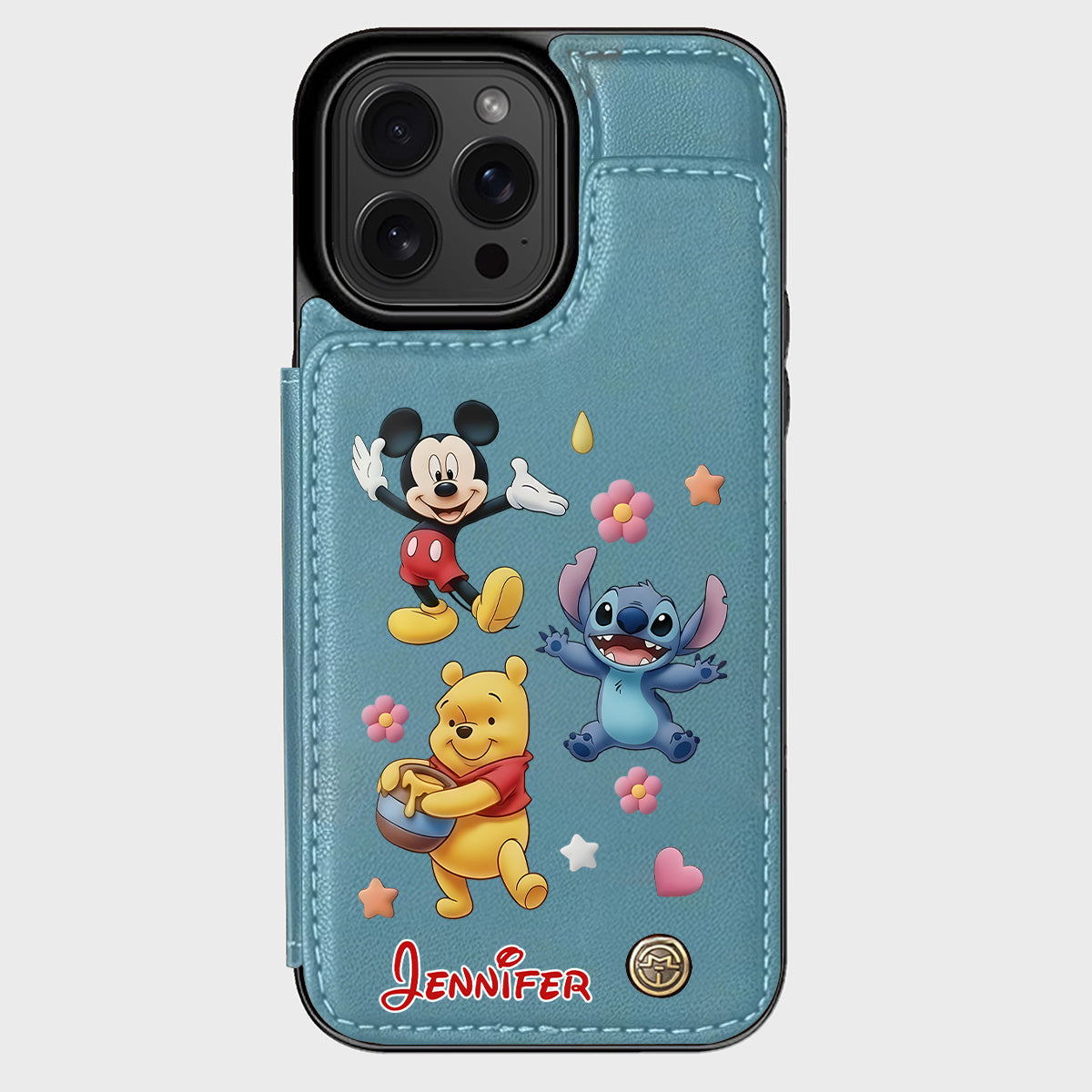 Friends - Personalized Mouse Wallet Phone Case