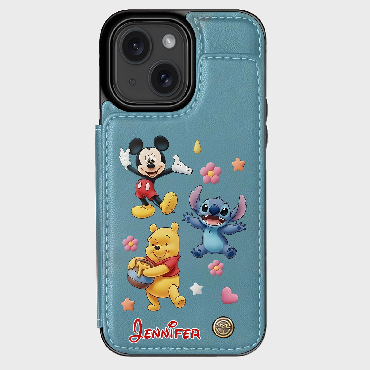 Friends - Personalized Mouse Wallet Phone Case
