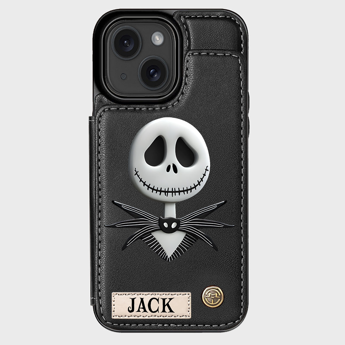 Nighttime Fantasy Duo Custom Name - Personalized Nightmare Wallet Phone Case