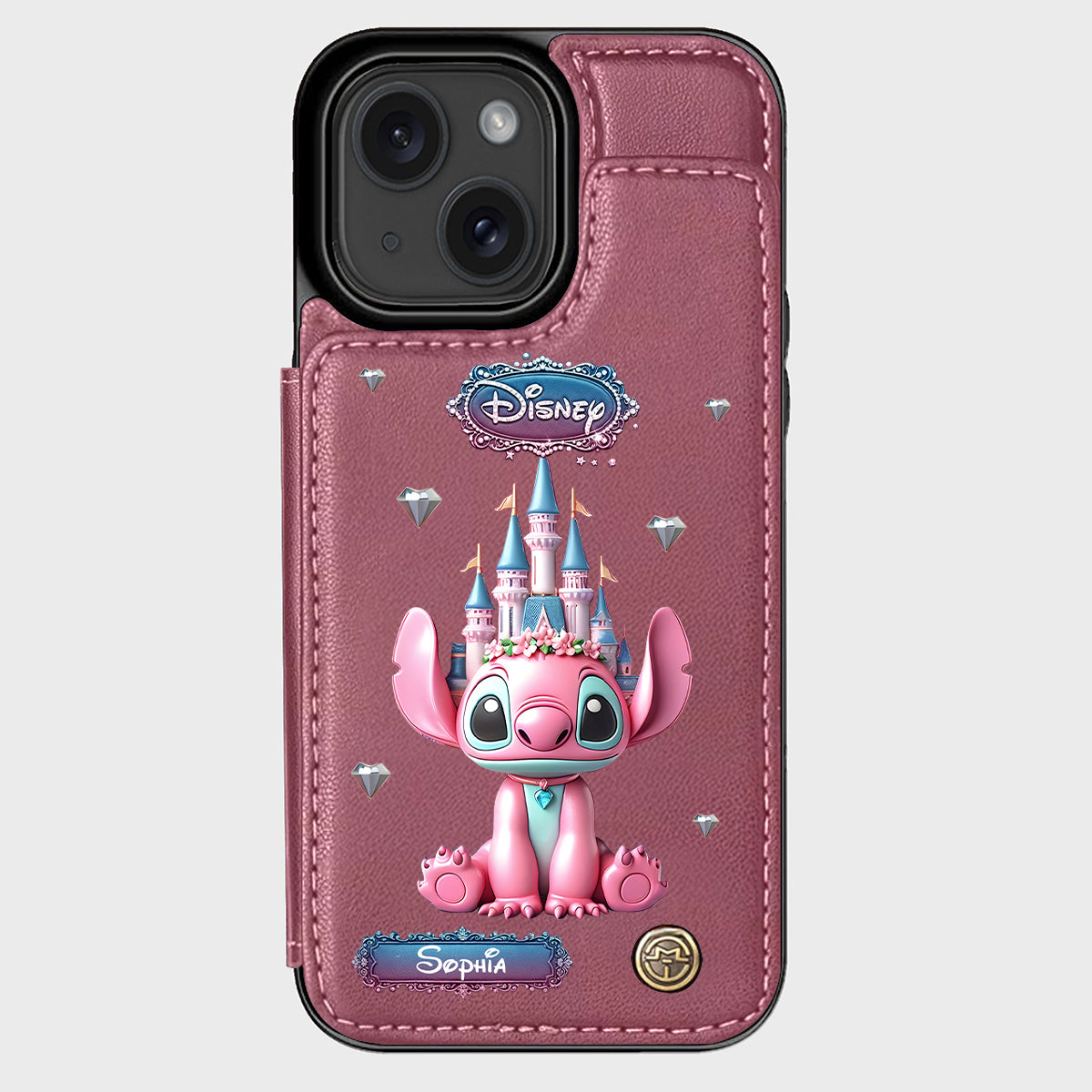 Blue Ohana - Personalized Ohana Wallet Phone Case