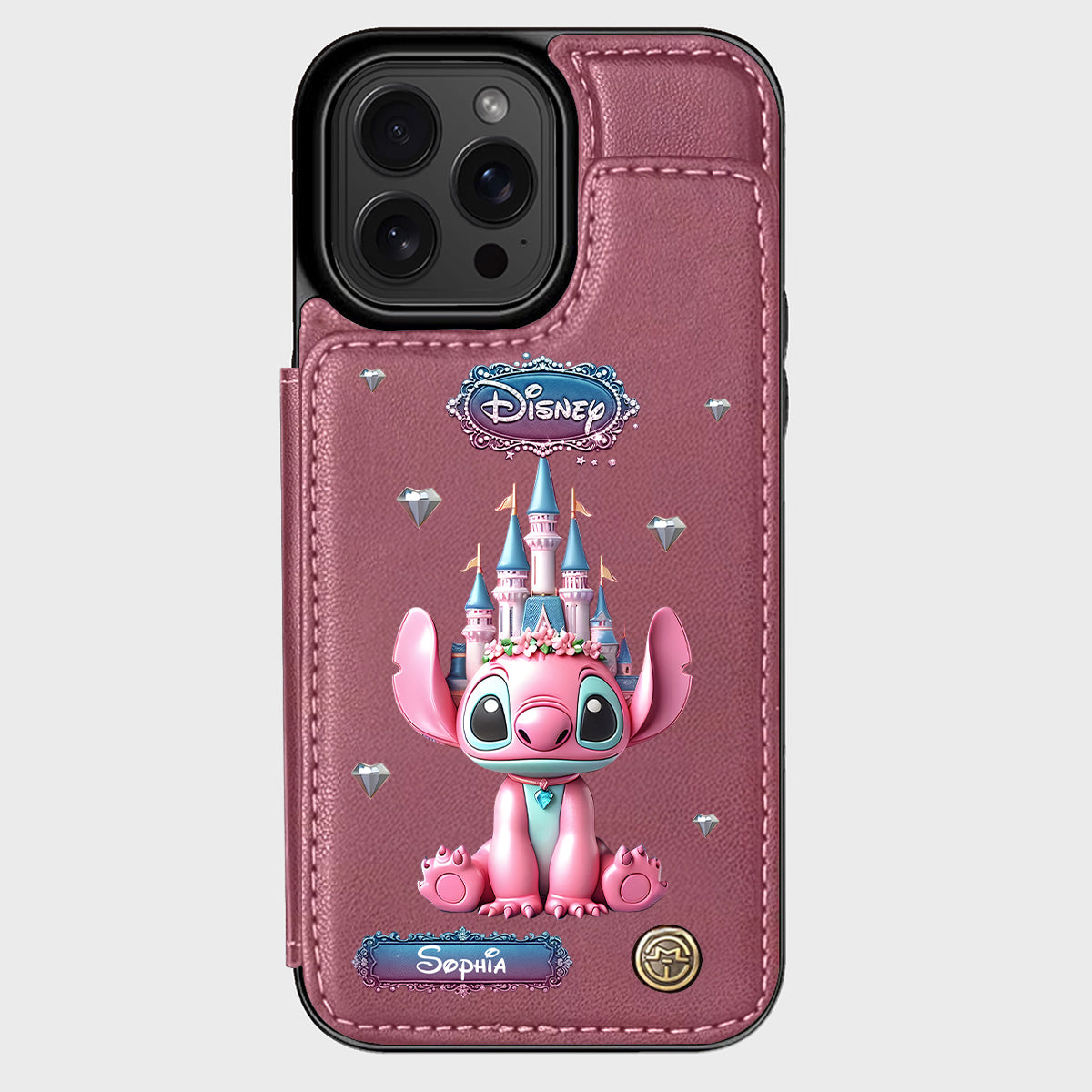 Blue Ohana - Personalized Ohana Wallet Phone Case