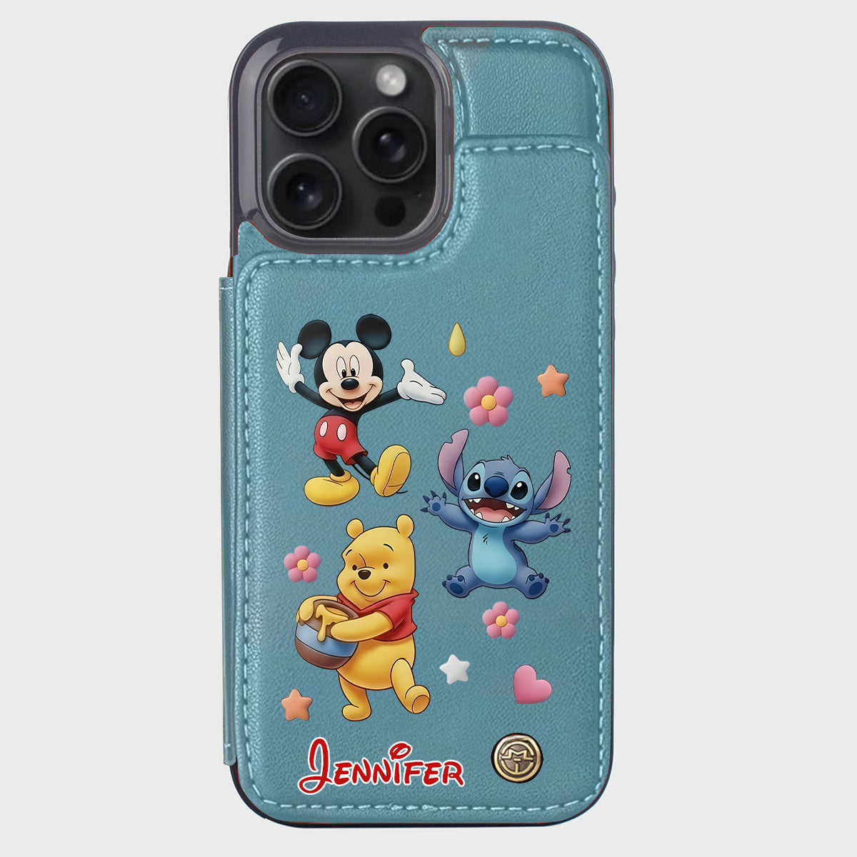 Friends - Personalized Mouse Wallet Phone Case