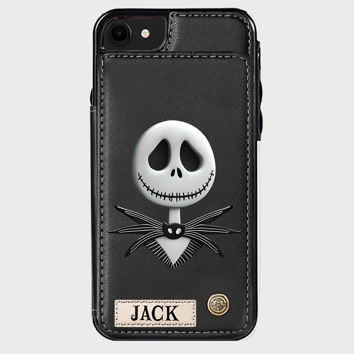 Nighttime Fantasy Duo Custom Name - Personalized Nightmare Wallet Phone Case