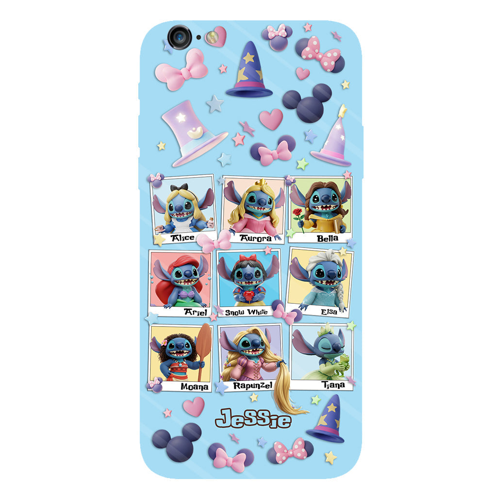 Blue Ohana Princess - Personalized Ohana Full Print Phone Case