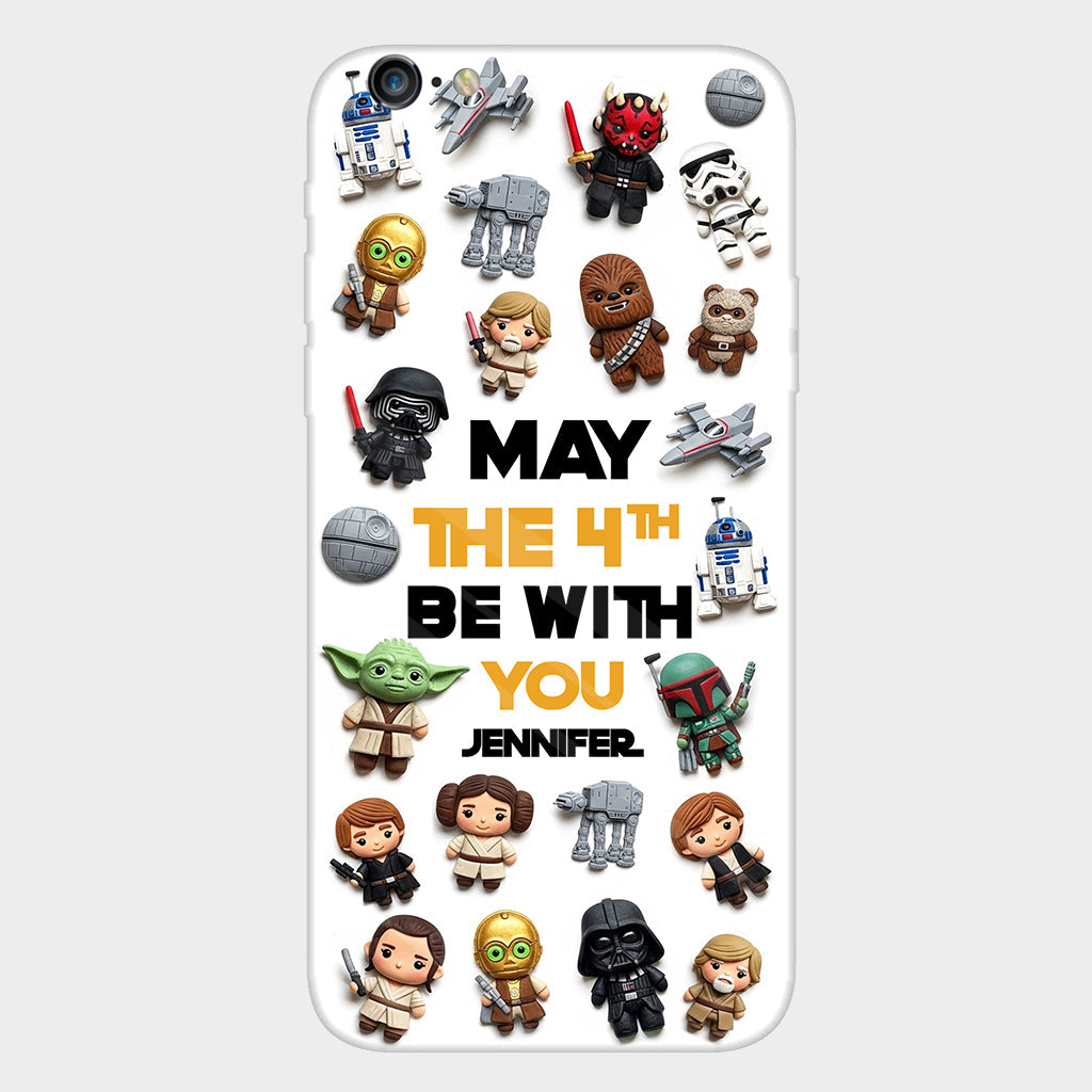 May The 4th Be With You - Personalized The Force Full Print Phone Case