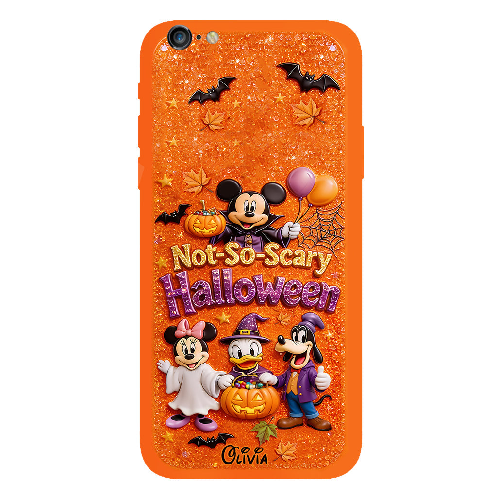 Not-so-scary Halloween - Personalized Mouse Full Print Phone Case