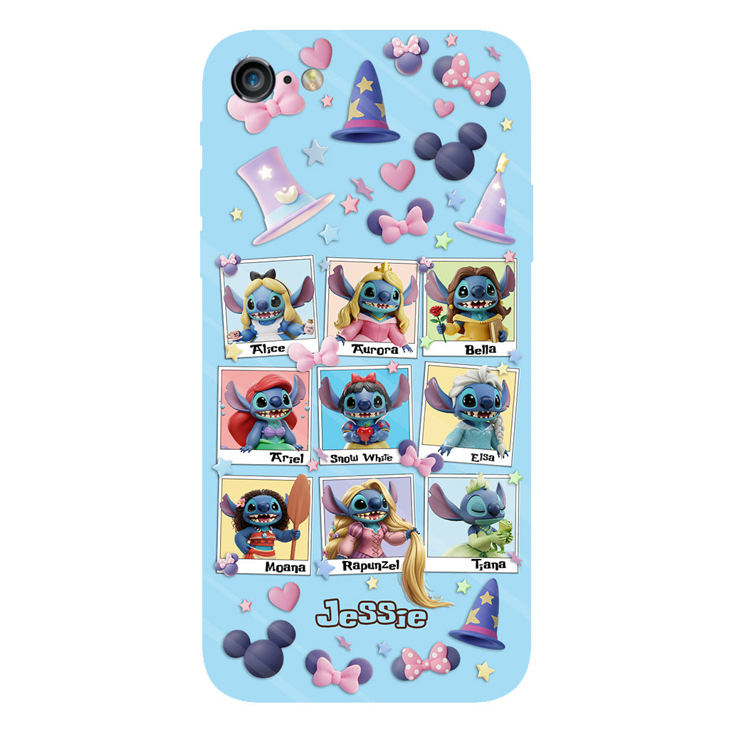 Blue Ohana Princess - Personalized Ohana Full Print Phone Case