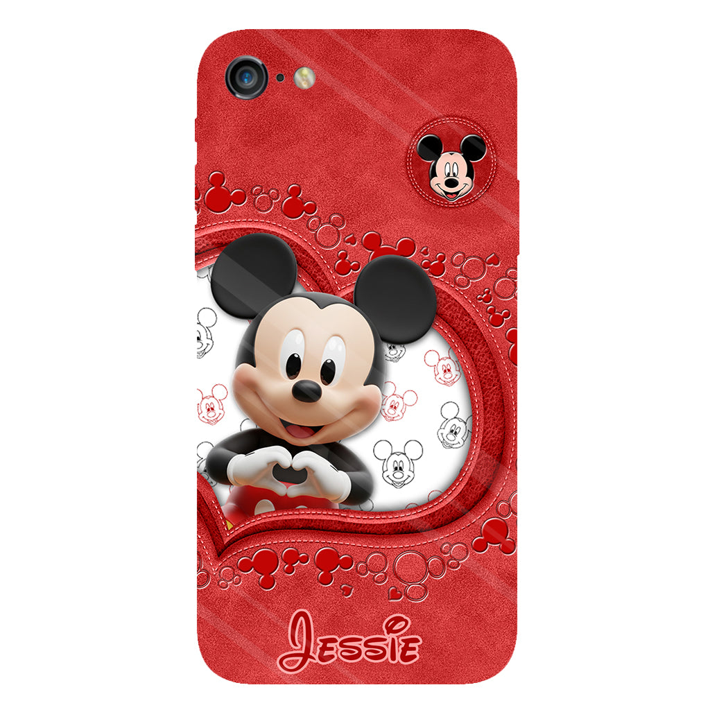 Magical Mouse Ears - Personalized Mouse Full Print Phone Case