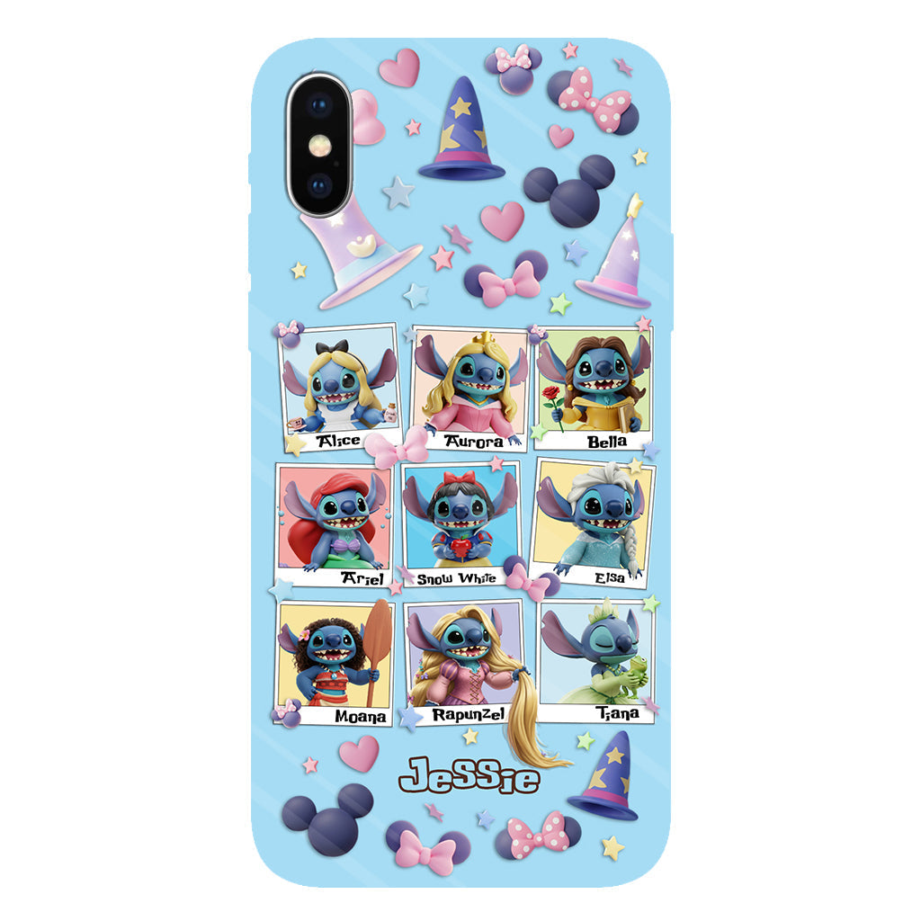 Blue Ohana Princess - Personalized Ohana Full Print Phone Case