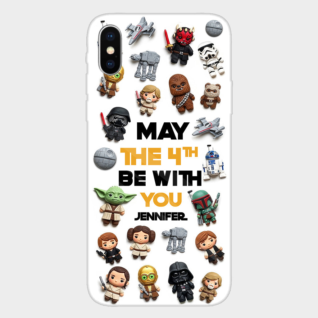 May The 4th Be With You - Personalized The Force Full Print Phone Case