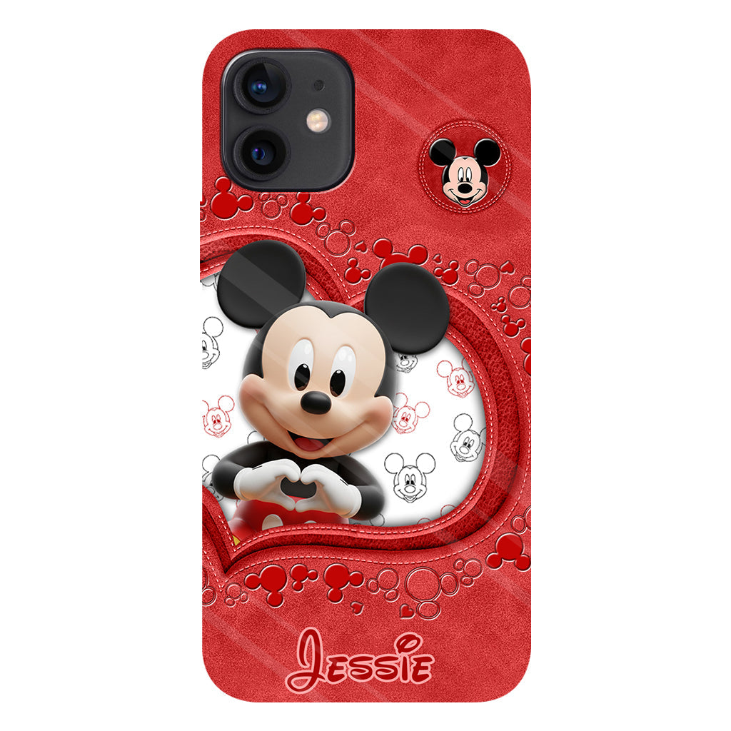 Magical Mouse Ears - Personalized Mouse Full Print Phone Case