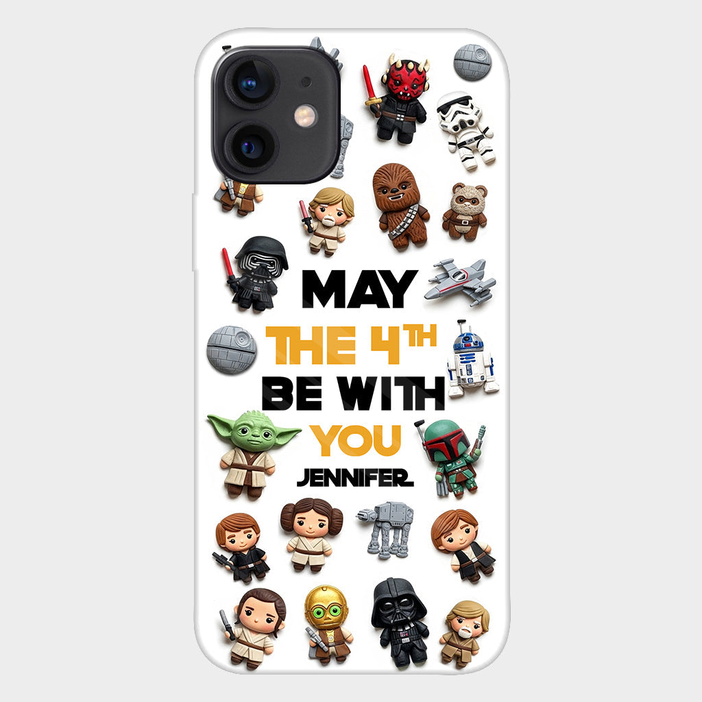 May The 4th Be With You - Personalized The Force Full Print Phone Case