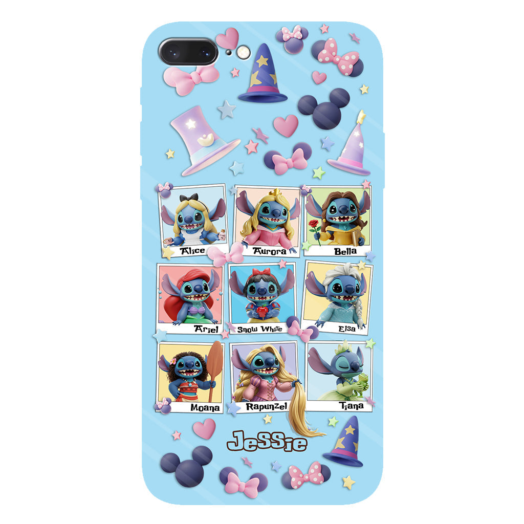 Blue Ohana Princess - Personalized Ohana Full Print Phone Case