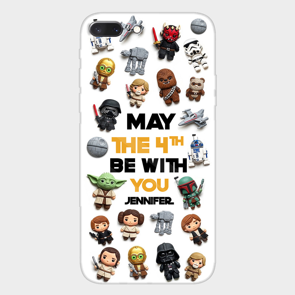 May The 4th Be With You - Personalized The Force Full Print Phone Case
