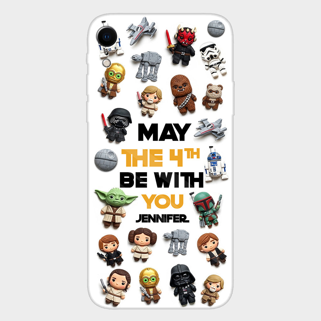 May The 4th Be With You - Personalized The Force Full Print Phone Case