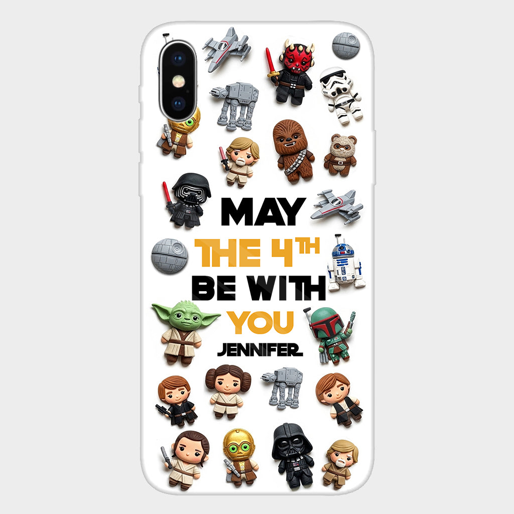 May The 4th Be With You - Personalized The Force Full Print Phone Case