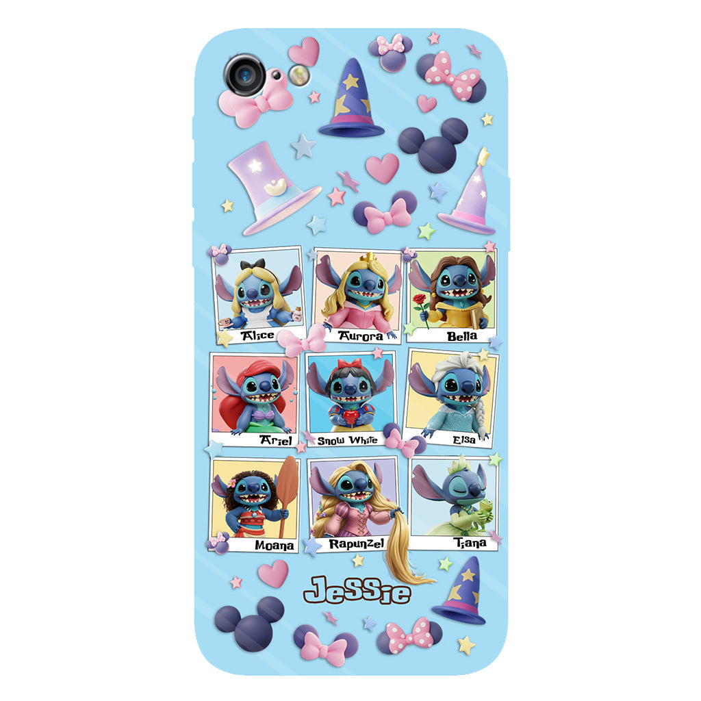 Blue Ohana Princess - Personalized Ohana Full Print Phone Case