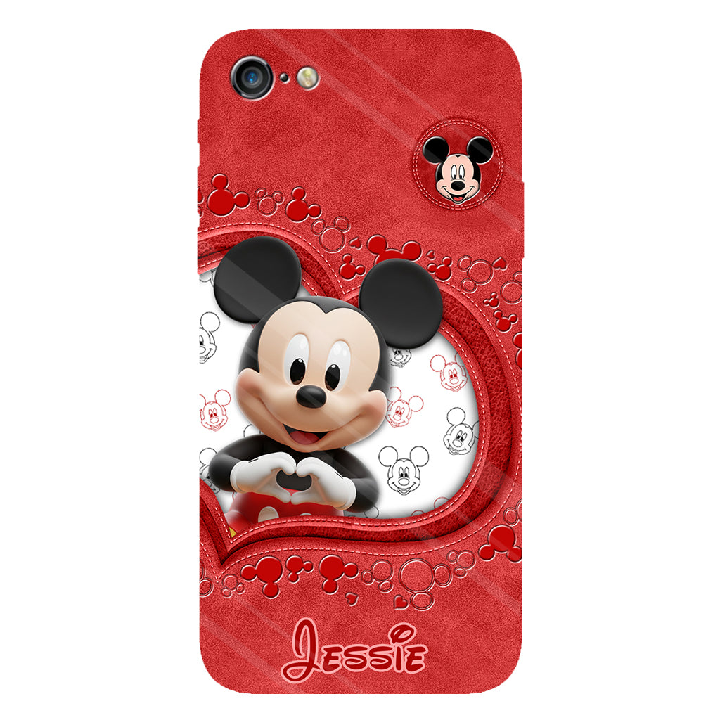 Magical Mouse Ears - Personalized Mouse Full Print Phone Case