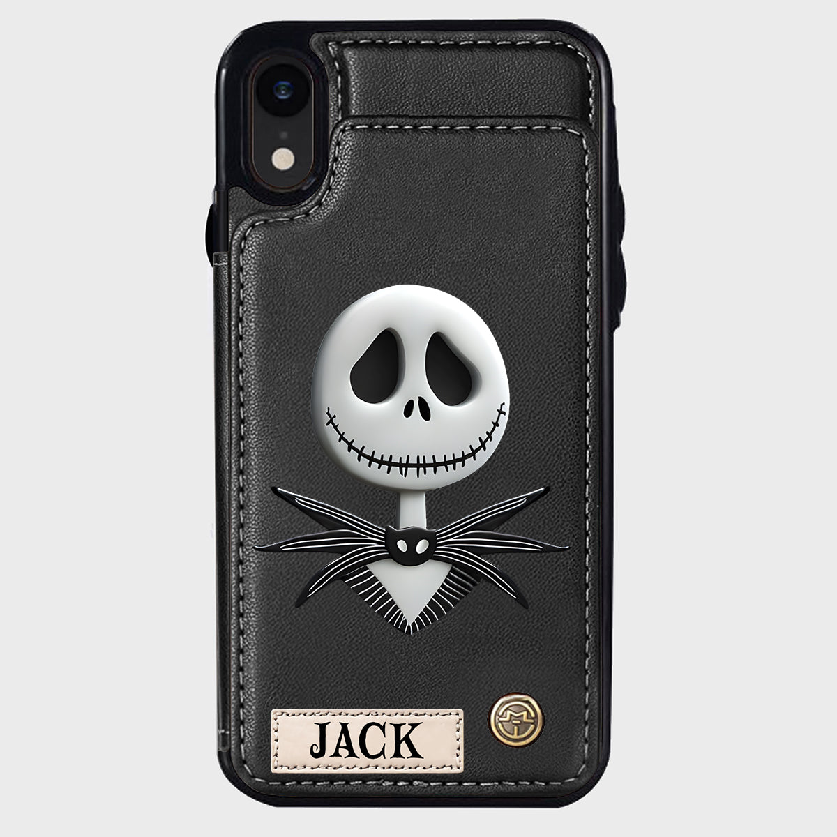 Nighttime Fantasy Duo Custom Name - Personalized Nightmare Wallet Phone Case