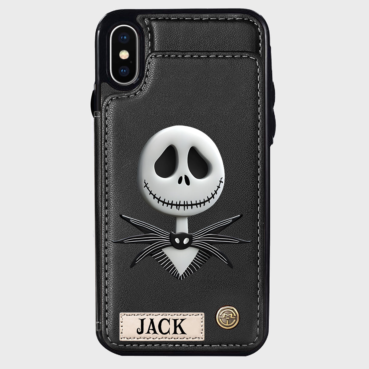 Nighttime Fantasy Duo Custom Name - Personalized Nightmare Wallet Phone Case