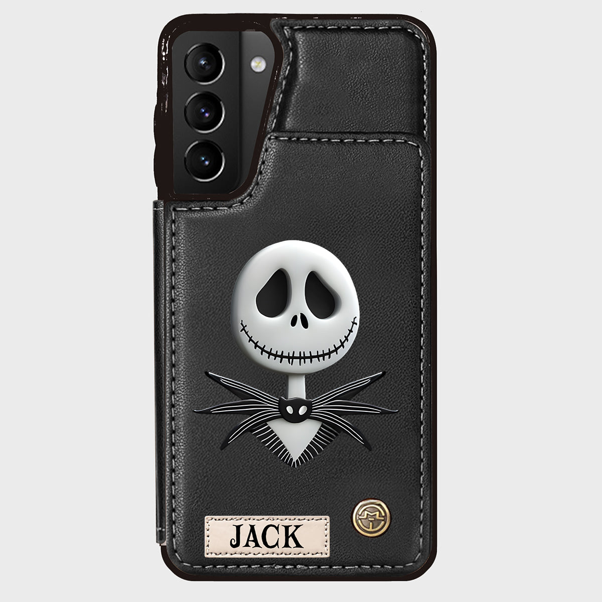 Nighttime Fantasy Duo Custom Name - Personalized Nightmare Wallet Phone Case