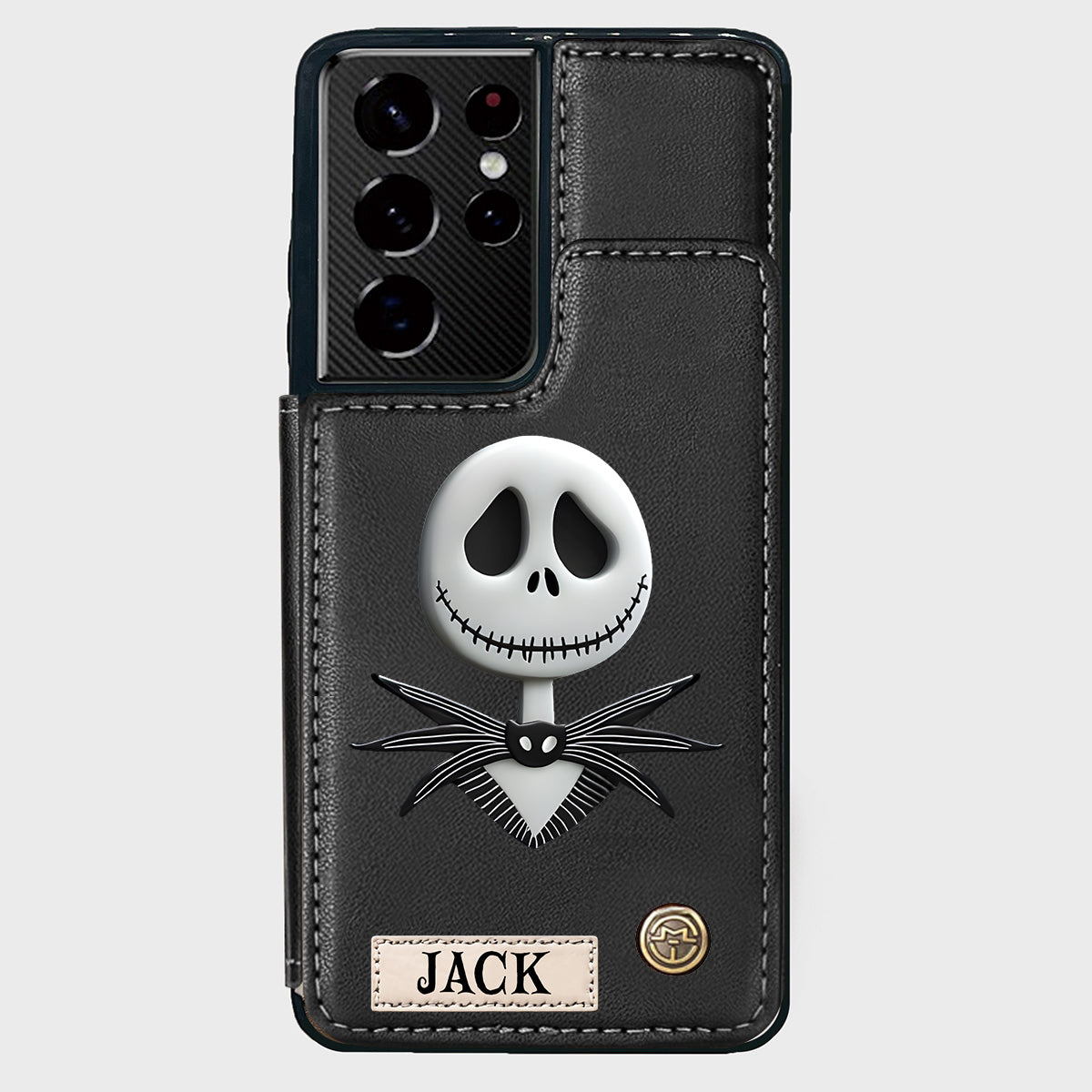 Nighttime Fantasy Duo Custom Name - Personalized Nightmare Wallet Phone Case
