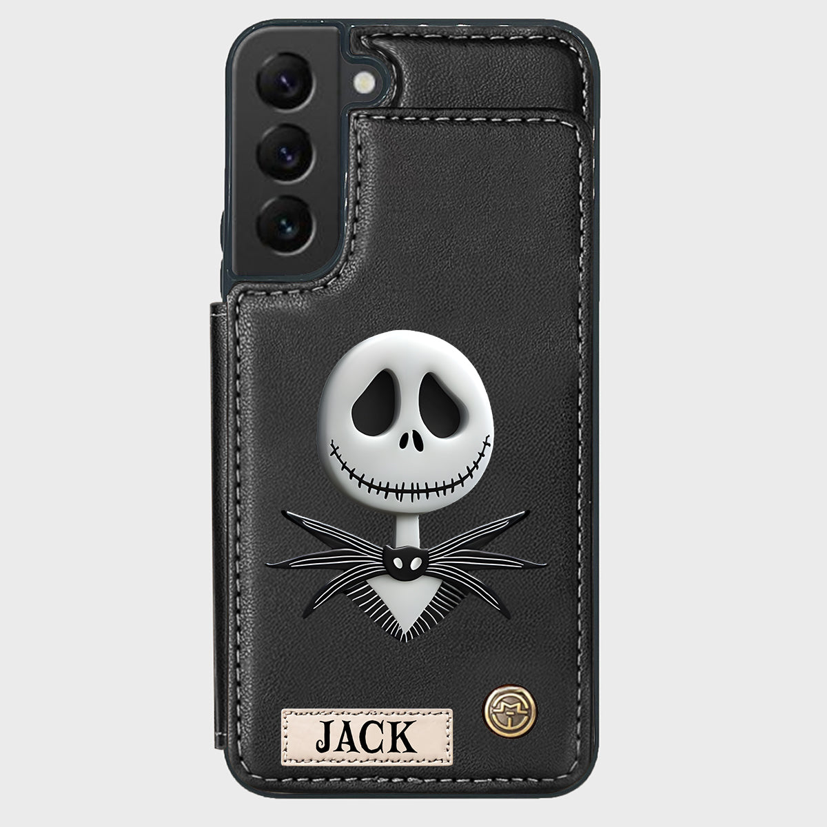 Nighttime Fantasy Duo Custom Name - Personalized Nightmare Wallet Phone Case