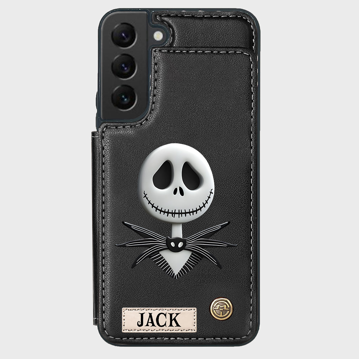 Nighttime Fantasy Duo Custom Name - Personalized Nightmare Wallet Phone Case
