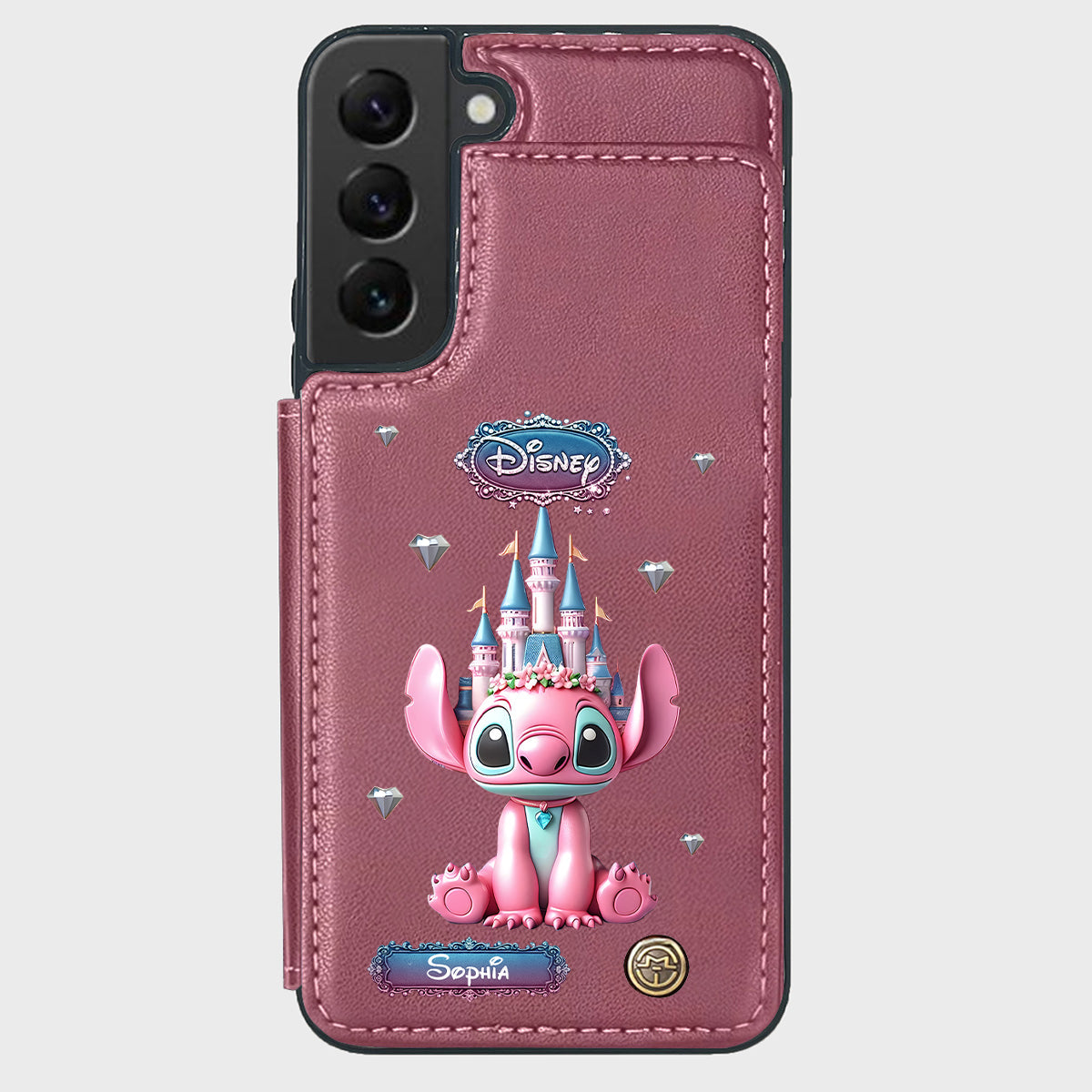 Blue Ohana - Personalized Ohana Wallet Phone Case
