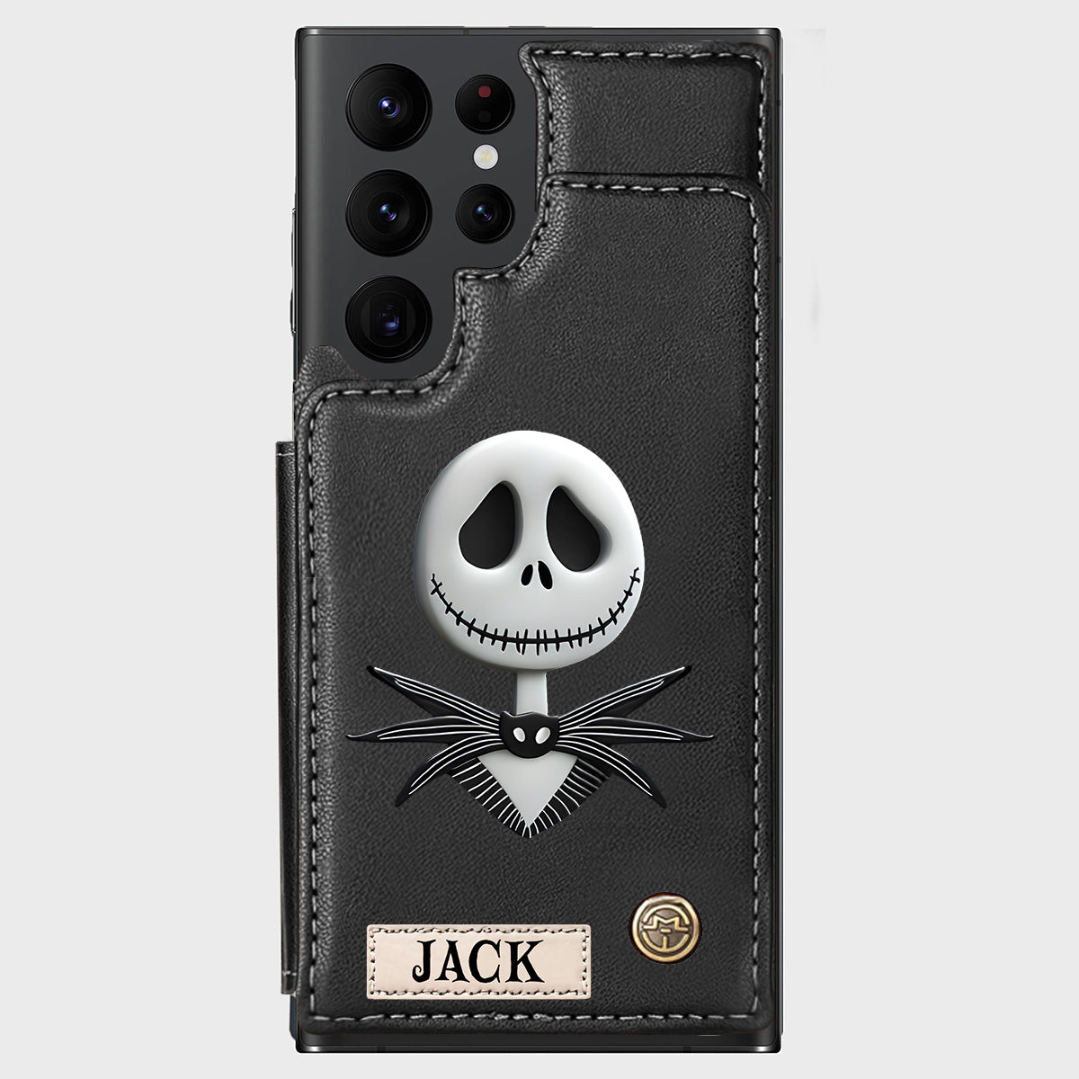Nighttime Fantasy Duo Custom Name - Personalized Nightmare Wallet Phone Case