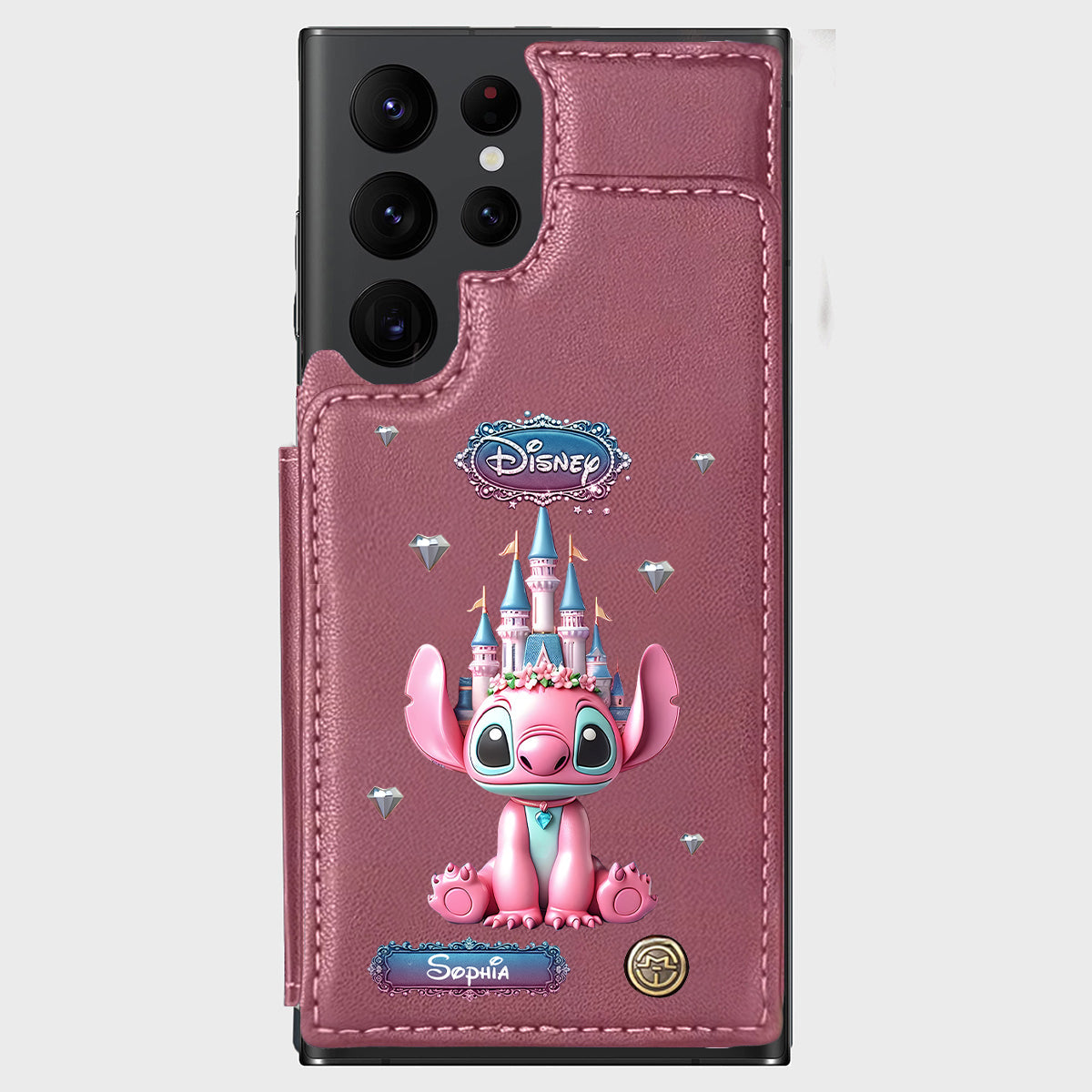 Blue Ohana - Personalized Ohana Wallet Phone Case