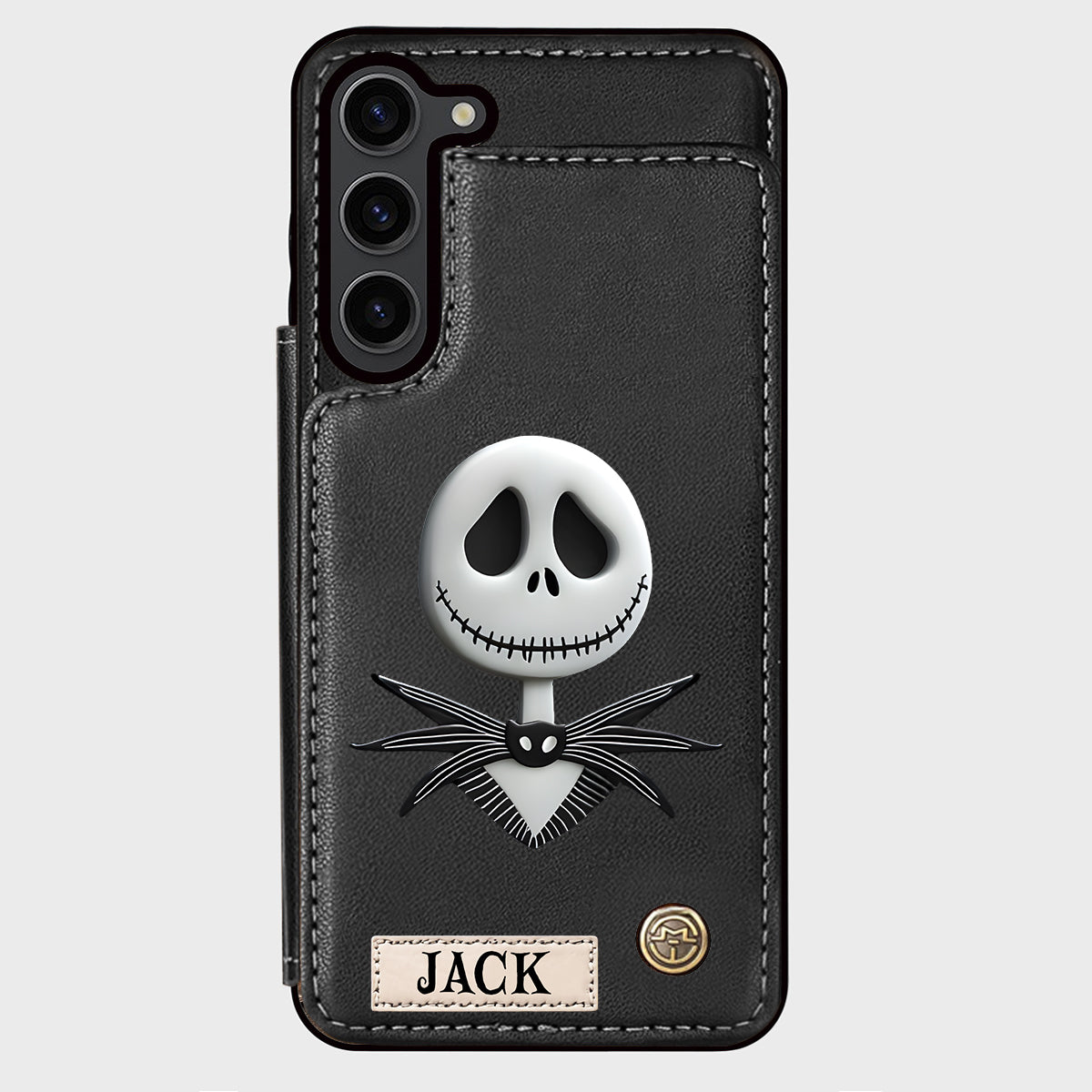 Nighttime Fantasy Duo Custom Name - Personalized Nightmare Wallet Phone Case