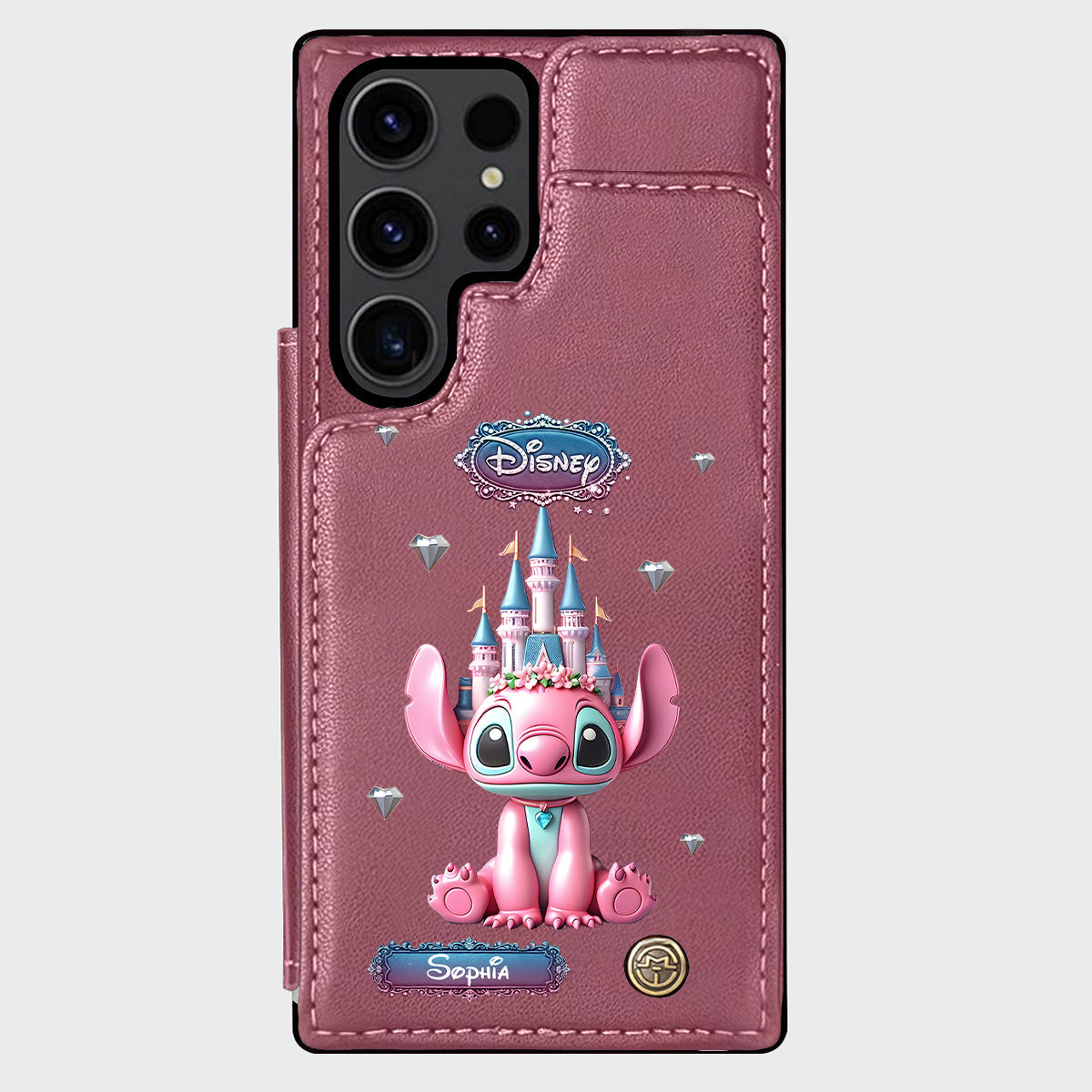 Blue Ohana - Personalized Ohana Wallet Phone Case