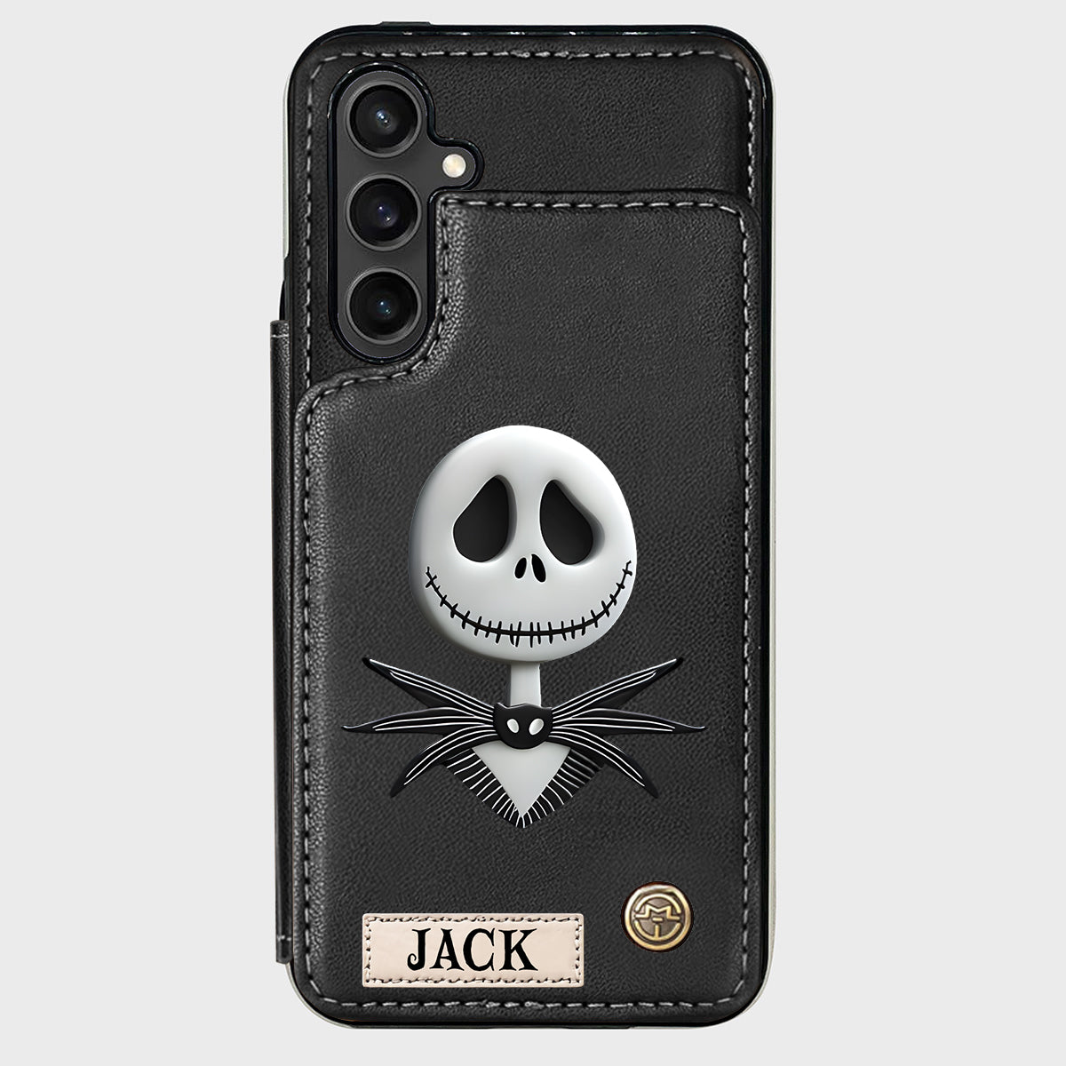 Nighttime Fantasy Duo Custom Name - Personalized Nightmare Wallet Phone Case
