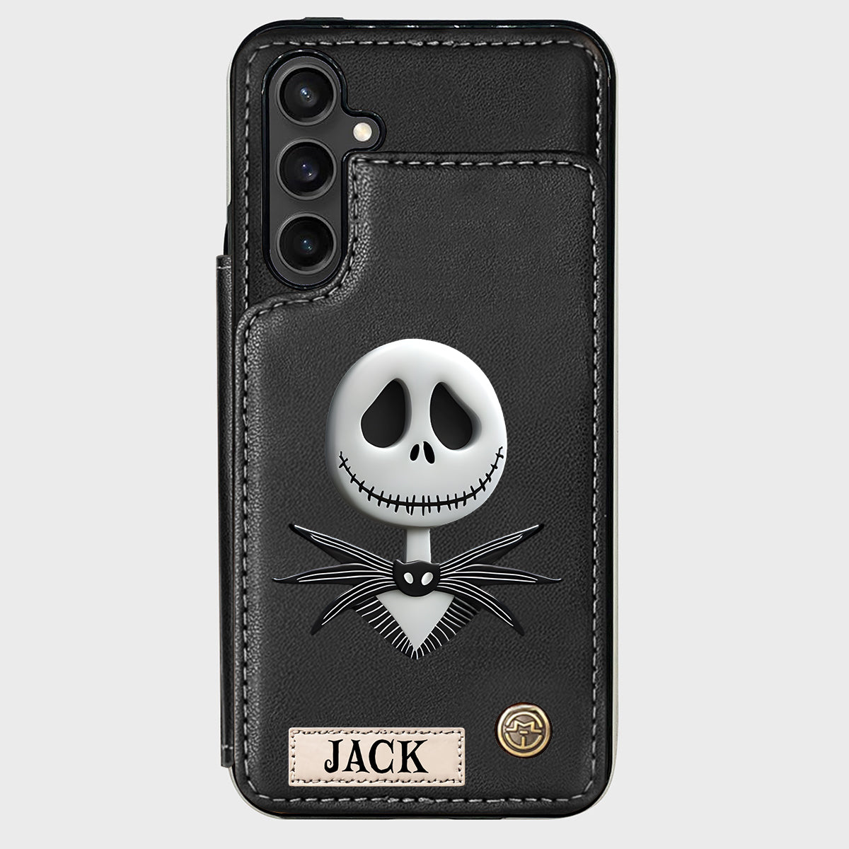 Nighttime Fantasy Duo Custom Name - Personalized Nightmare Wallet Phone Case
