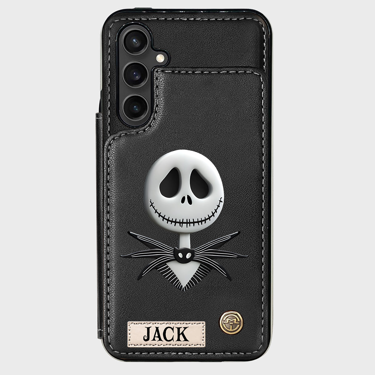 Nighttime Fantasy Duo Custom Name - Personalized Nightmare Wallet Phone Case
