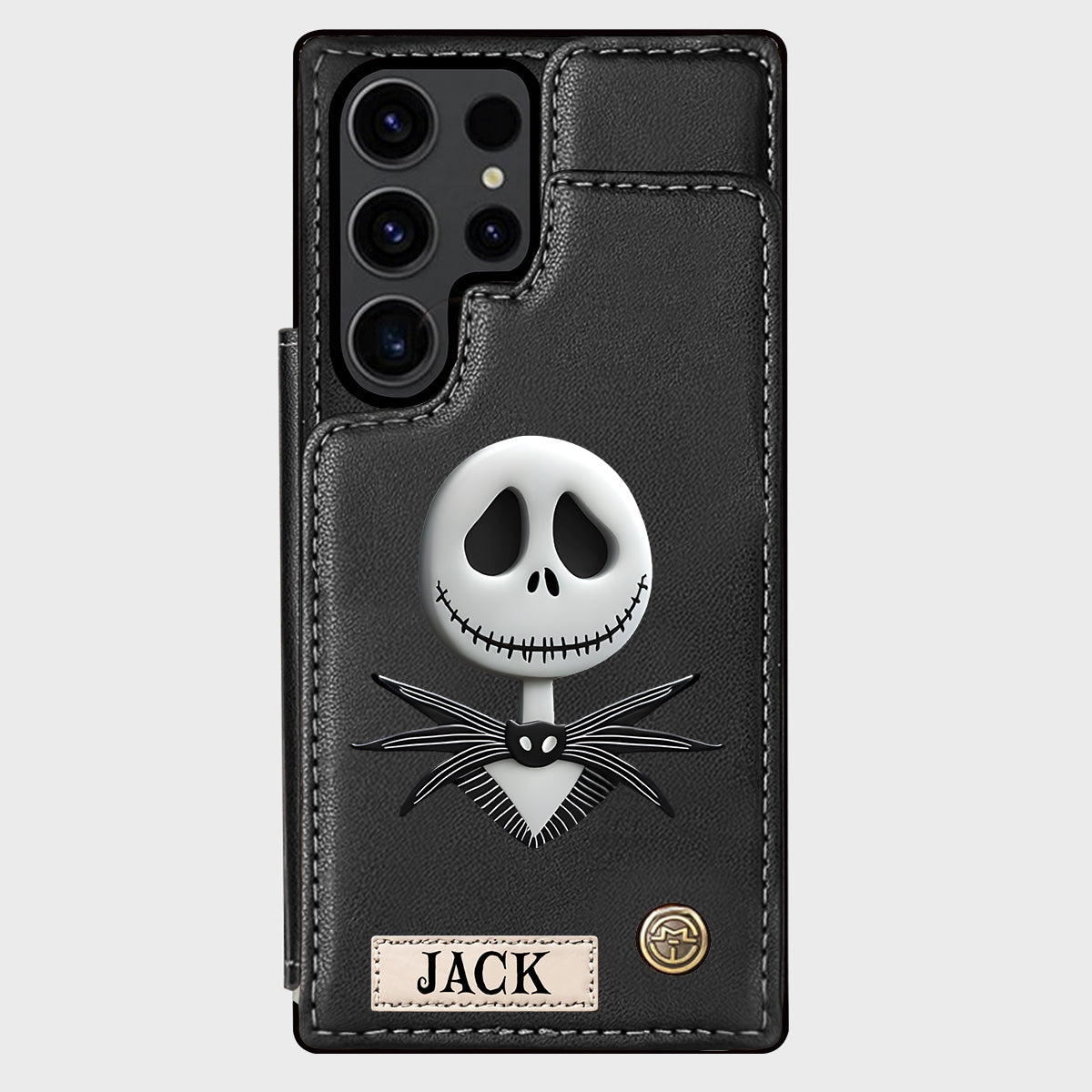 Nighttime Fantasy Duo Custom Name - Personalized Nightmare Wallet Phone Case