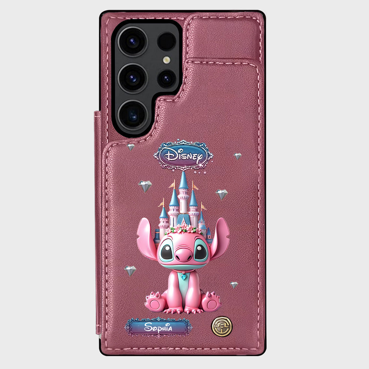 Blue Ohana - Personalized Ohana Wallet Phone Case