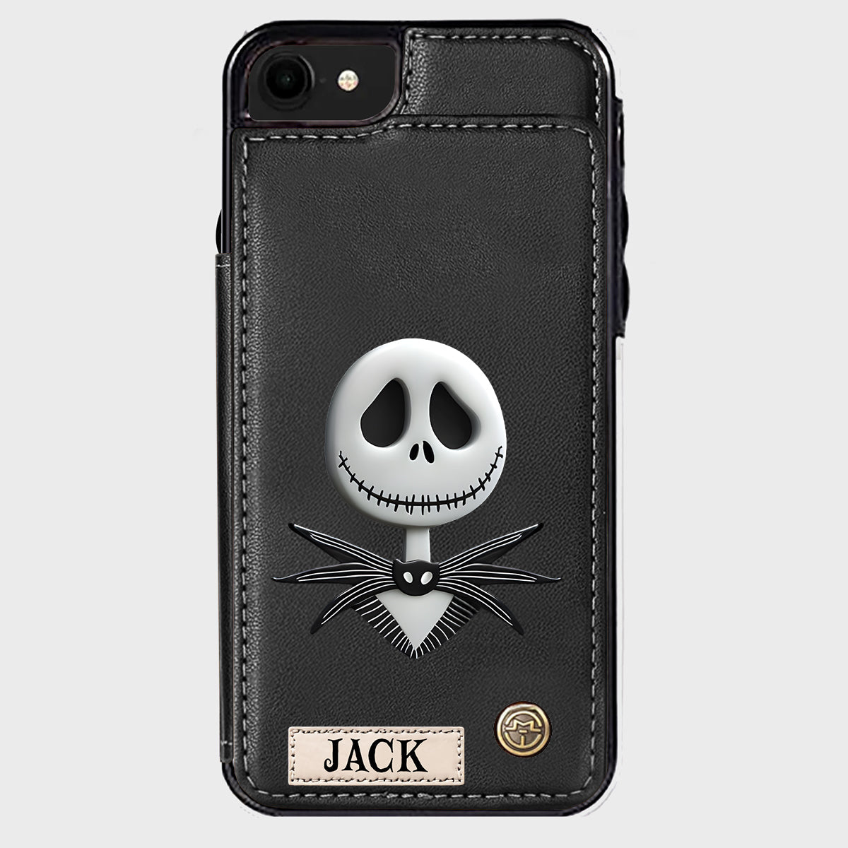 Nighttime Fantasy Duo Custom Name - Personalized Nightmare Wallet Phone Case