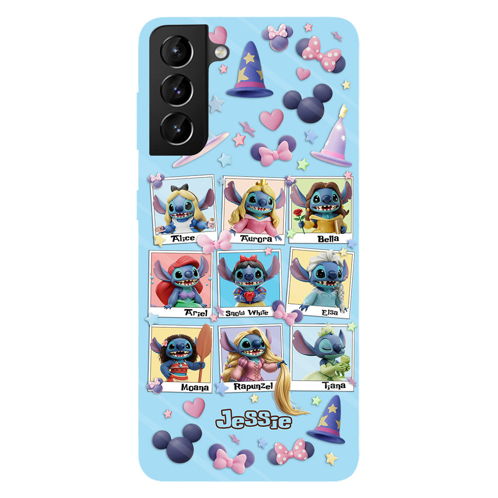 Blue Ohana Princess - Personalized Ohana Full Print Phone Case