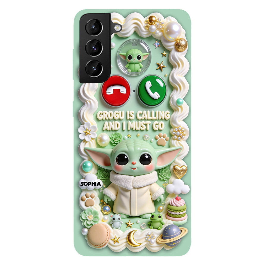 Baby Is Calling - Personalized The Force Full Print Phone Case