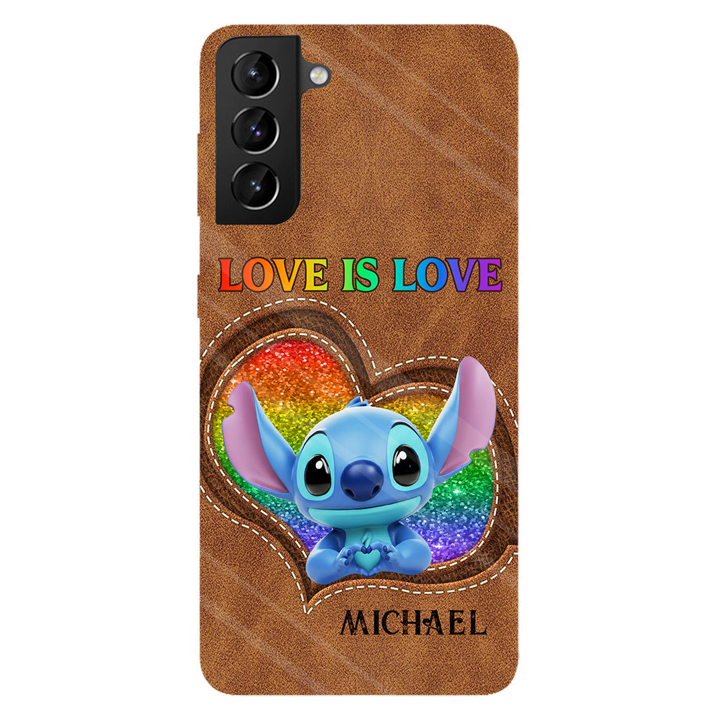 Love Is Love - Personalized LGBT Support Full Print Phone Case