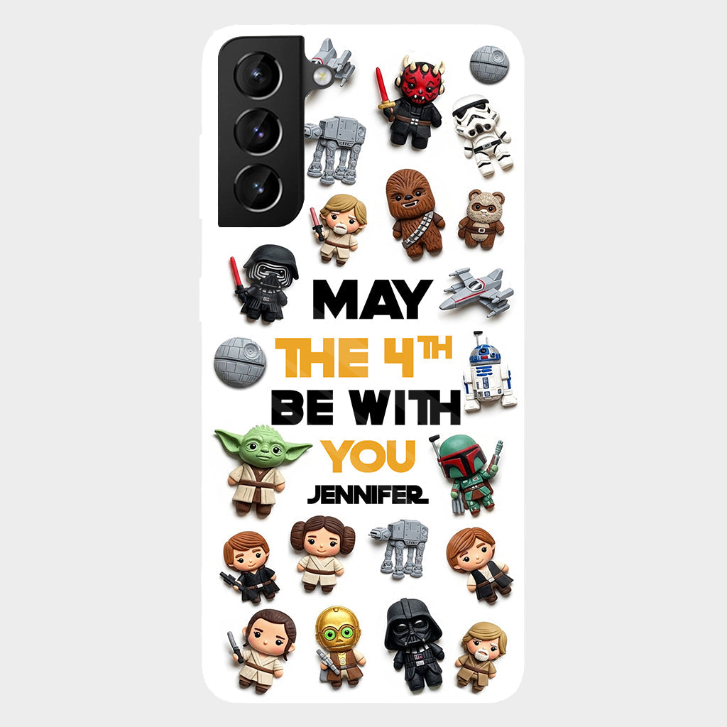 May The 4th Be With You - Personalized The Force Full Print Phone Case